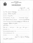 Alien Registration- Bagley, Grace V. (Augusta, Kennebec County)