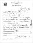 Alien Registration- Beaulieu, Willie P. (Augusta, Kennebec County)