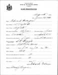 Alien Registration- Belanger, Edward (Augusta, Kennebec County)