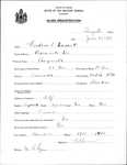 Alien Registration- Durant, Fredric E. (Augusta, Kennebec County)