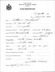Alien Registration- Michaud, Arthur (Augusta, Kennebec County)