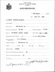 Alien Registration- Gosselin, Joseph P. (New Sharon, Franklin County)