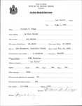 Alien Registration- Flagg, William W. (Bar Harbor, Hancock County)