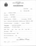 Alien Registration- Fraser, William E. (Bar Harbor, Hancock County)