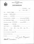 Alien Registration- Gagnon, Joseph D. (Bar Harbor, Hancock County)
