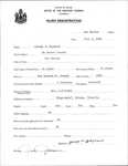 Alien Registration- Hayward, George W. (Bar Harbor, Hancock County)