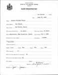 Alien Registration- Fraser, George W. (Bar Harbor, Hancock County)