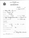 Alien Registration- Seamon, Mary E. (Wilton, Franklin County)