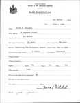 Alien Registration- Mitchell, Flora E. (Bar Harbor, Hancock County)
