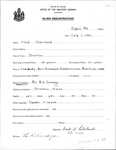 Alien Registration- Robichaud, Fred (Coplin Plantation, Franklin County)