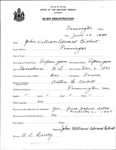 Alien Registration- Gilbert, John William E. (Farmington, Franklin County)