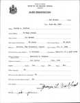 Alien Registration- Bedford, George L. (Bar Harbor, Hancock County)