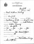 Alien Registration- Varney, Fred W. (Danforth, Washington County)