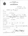 Alien Registration- Gregory, Albert J. (Sebago, Cumberland County)