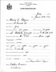Alien Registration- Begin, Marie L. (Jay, Franklin County)