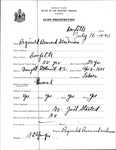 Alien Registration- Mailman, Reginald B. (Danforth, Washington County)