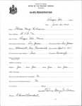 Alien Registration- Williams, Thelma M. (Presque Isle, Aroostook County) by Thelma M. Williams