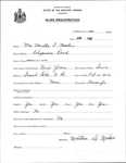 Alien Registration- Mosher, Martha D. (Presque Isle, Aroostook County)