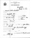 Alien Registration- Fredette, Maurice A. (Danforth, Washington County)