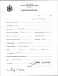 Alien Registration- Koski, John (Paris, Oxford County) by John Koski