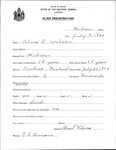 Alien Registration- Wilson, Alma L. (Hebron, Oxford County)