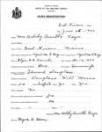 Alien Registration- Kaye, Mrs. Welihy Arvilla (Hiram, Oxford County)