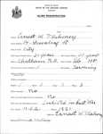 Alien Registration- Mahoney, Ernest W. (Portland, Cumberland County)