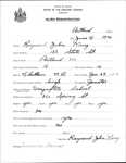 Alien Registration- King, Raymond J. (Portland, Cumberland County)