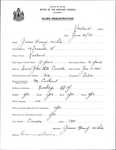 Alien Registration- White, James H. (Portland, Cumberland County)