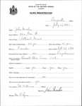Alien Registration- Mosher, John (Portland, Cumberland County) by John Mosher