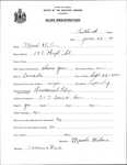 Alien Registration- Wilson, Maude (Portland, Cumberland County) by Maude Wilson