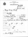 Alien Registration- Clark, George A. (Danforth, Washington County)