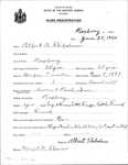 Alien Registration- Thibodeau, Albert A. (Roxbury, Oxford County)