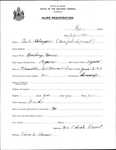 Alien Registration- Belanger, Cecile (Roxbury, Oxford County)