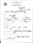 Alien Registration- Akerley, Edward M. (Danforth, Washington County) by Edward M. Akerley
