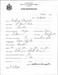 Alien Registration- Bengalis, Anthony (Lewiston, Androscoggin County)