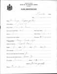 Alien Registration- Aegeorgetas, George (Lewiston, Androscoggin County) by George Aegeorgetas