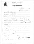 Alien Registration- Bousquet, John (Lewiston, Androscoggin County)