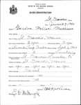 Alien Registration- Matheson, Gordon W. (Saint Francis, Aroostook County)