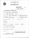 Alien Registration- Von Koschembahr, Gundula (Cape Elizabeth, Cumberland County)