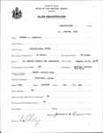 Alien Registration- Lawrence, Jerome W. (Cherryfield, Washington County)