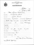 Alien Registration- Morrison, Mrs. Linus (Lubec, Washington County)