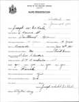 Alien Registration- Deroche, Joseph W. (Portland, Cumberland County)