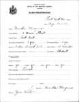 Alien Registration- Marquis, Martha (Fort Kent, Aroostook County) by Martha Marquis