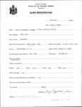 Alien Registration- Jones, Inez E. (Houlton, Aroostook County)