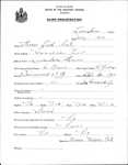 Alien Registration- Cote, Marie Bertha (Limestone, Aroostook County)
