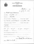 Alien Registration- Dickinson, Edith Marie (Ludlow, Aroostook County)