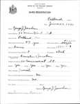 Alien Registration- Jacobson, George J. (Portland, Cumberland County)