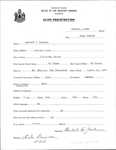 Alien Registration- Jackson, Herbert C. (Calais, Washington County)