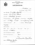 Alien Registration- Spaltro, Dorothy (Portland, Cumberland County) by Dorothy Spaltro